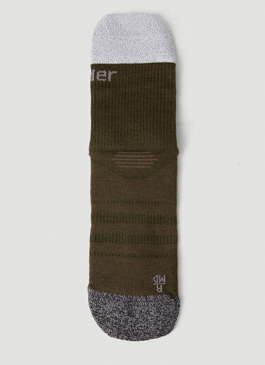 adidas Terrex x And Wander Logo Socks Khaki ata0352004