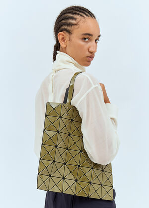 Bao Bao Issey Miyake Lucent Gloss Tote Bag Beige bao0258006