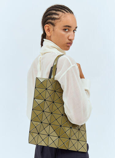Bao Bao Issey Miyake Lucent Gloss Tote Bag Beige bao0258006