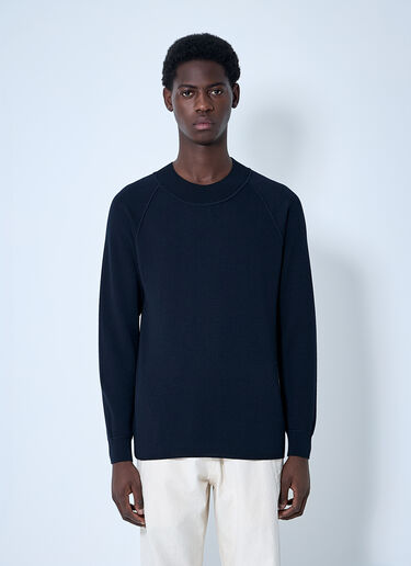 MHL Wide Neck Sweatshirt Blue mhl0160002