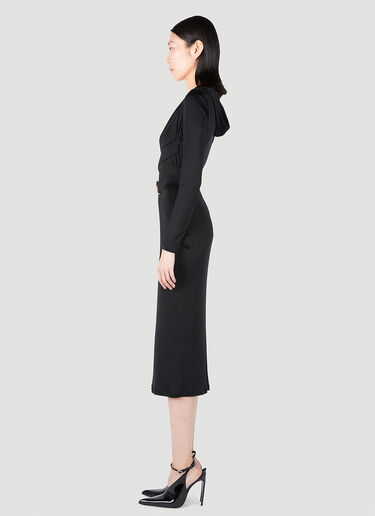 Medusa Biggie Hooded Dress Versace Medusa Biggie Hooded Dress Black vrs0251016