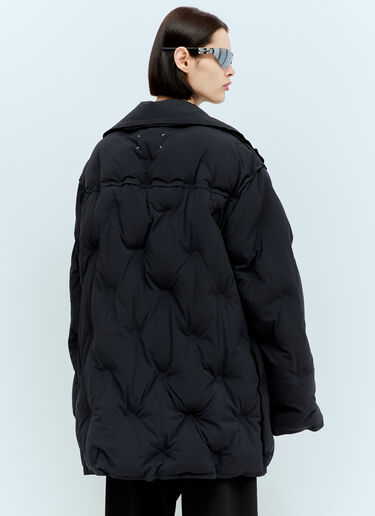 Maison Margiela Recycled Nylon Padded Jacket Black mla0353003