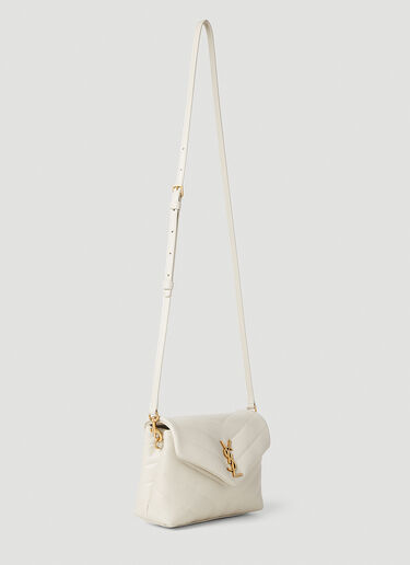 Saint Laurent Loulou Toy Shoulder Bag Cream sla0251072