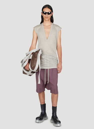 Drawstring Bermuda Shorts Rick Owens Drawstring Bermuda Shorts Purple ric0153007
