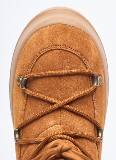 Moon Boot Luna Suede Boots Brown mnb0258006