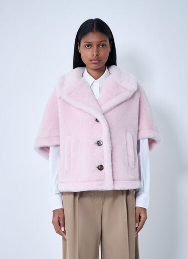 Max Mara Corvino Coat Pink max0263047
