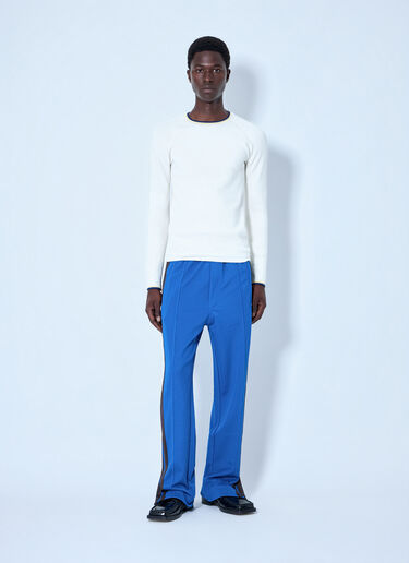 LN-CC® - Y-3 X WB: Knit Base Top - White Y-3 X WB Knit Base Top White ywb0364009