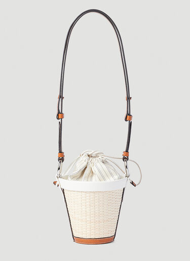 Maison Margiela Mini Bucket Shoulder Bag White mla0251065