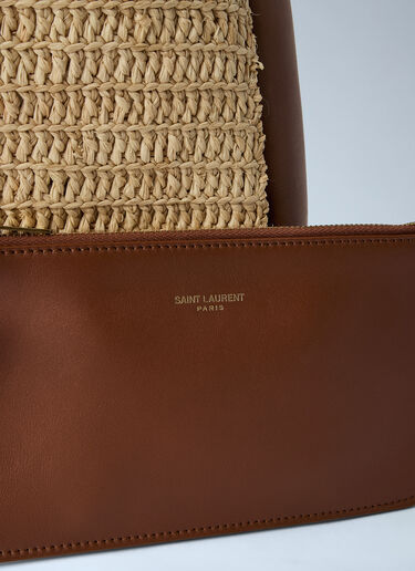 Saint Laurent Le 5 À 7 Supple Small Hobo Bag Brown sla0263067