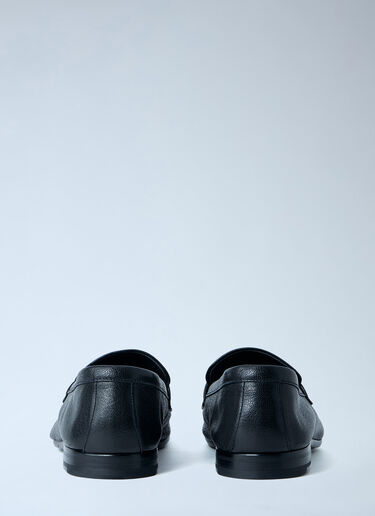 Prada Leather Loafers Black pra0164005