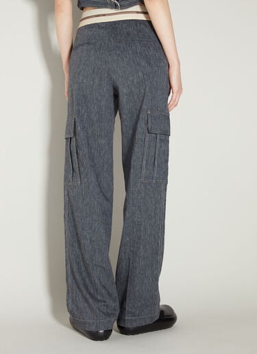 プルオンカーゴパンツ Helmut Lang プルオンカーゴパンツ ブルー hlm0253012