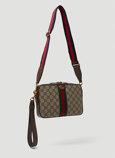 Gucci Ophidia Square Shoulder Bag Brown guc0250169