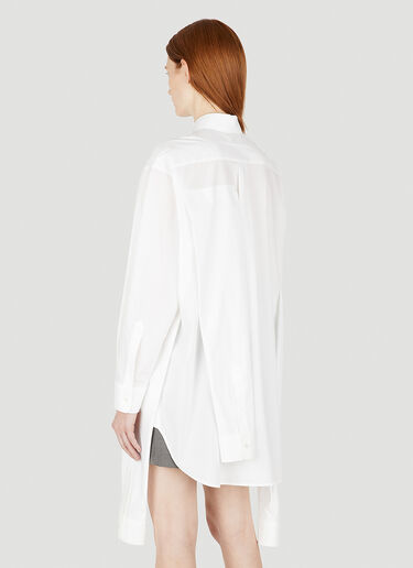 MM6 Maison Margiela Six Sleeve Shirt White mmm0248004