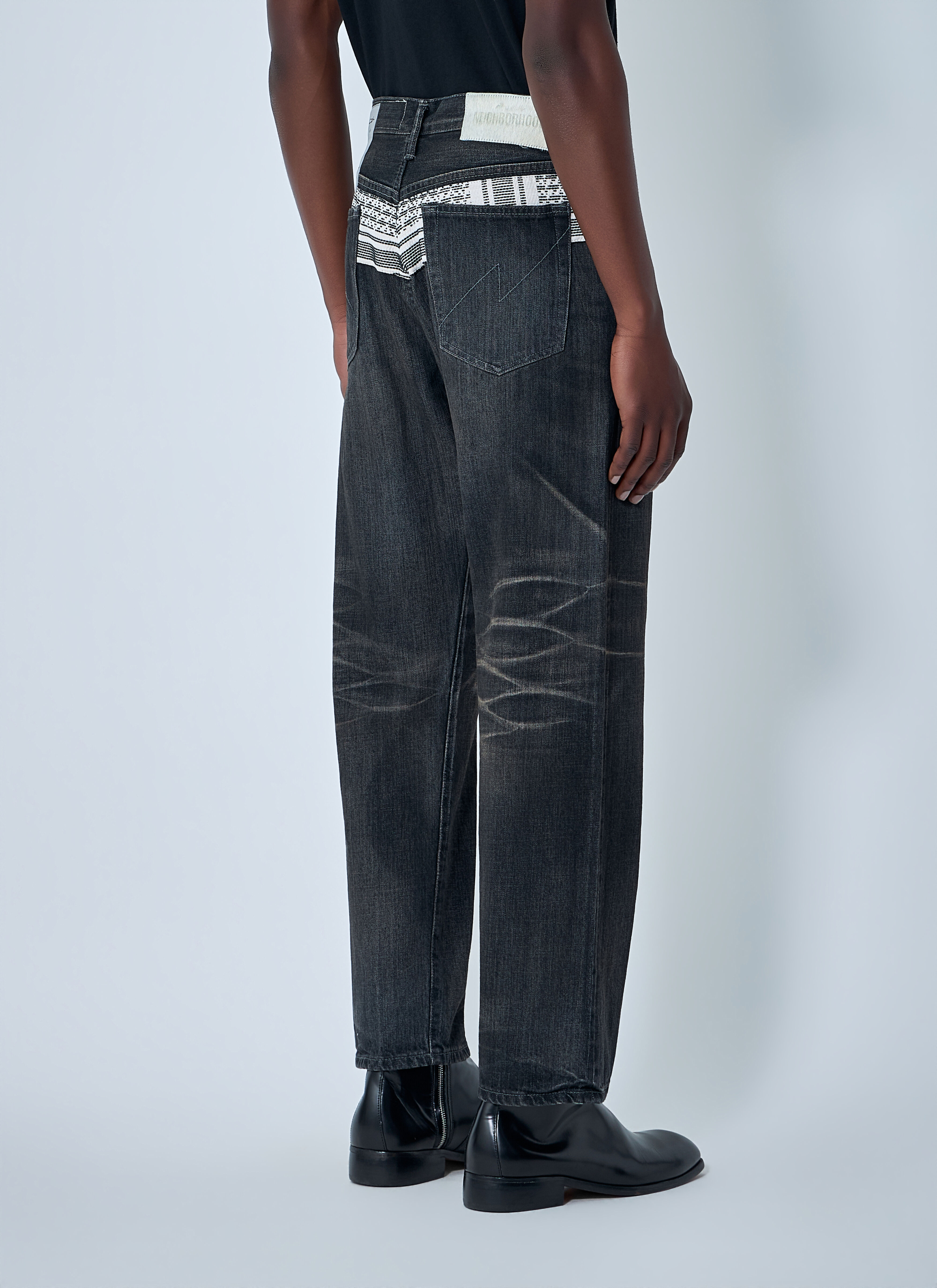 Yohji Yamamoto Men's' x Neighborhood Savage Denim DP Basic Jeans