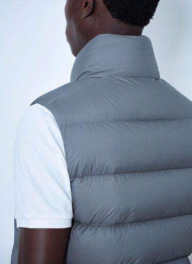 LN-CC® - Moncler: Tibb Down Gilet - Grey Moncler Tibb Down Gilet Grey mon0142081