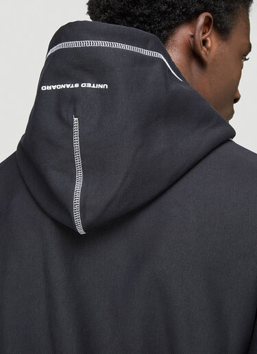 United Standard Logo Hooded Sweatshirt Black uni0144005