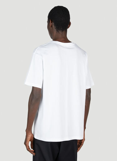 Balmain 徽标印花 T 恤 白色 bln0152018