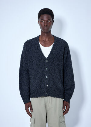 Stüssy Textured Cardigan Navy sts0164033