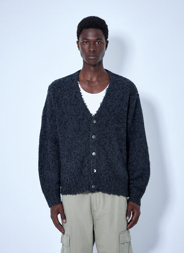 LN-CC® - Stüssy: Textured Cardigan - Navy Stüssy Textured Cardigan Navy sts0164033
