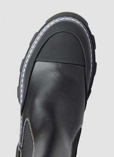 Cleated Chelsea Boots GANNI Cleated Chelsea Boots Black gan0250016
