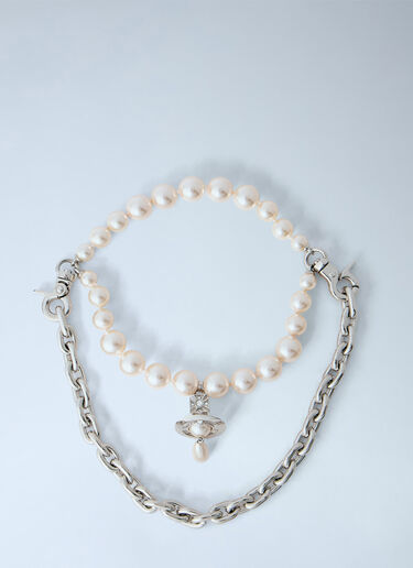 LN-CC® - Vivienne Westwood: Aïda Necklace - Silver Vivienne Westwood Aïda Necklace Silver vvw0366001