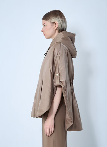 Oversized Nylon Jacket Max Mara Oversized Nylon Jacket Camel max0261044