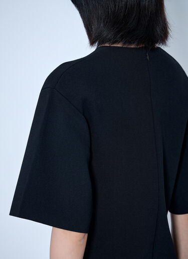 LN-CC® - Toteme: Cocoon Tee Dress - Black Toteme Cocoon Tee Dress Black tot0265044