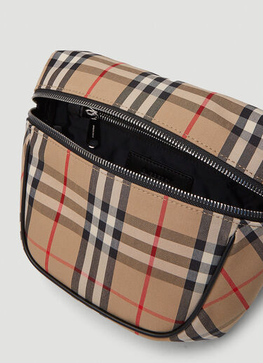 Burberry Check Shoulder Bag Beige bur0151077