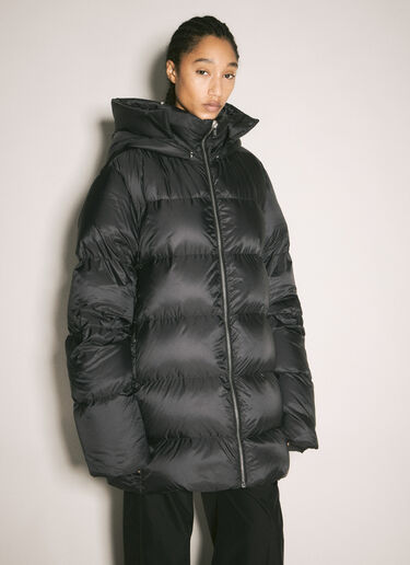 Moncler x Rick Owens Hooded Cyclopic Coat Black mcs0358008
