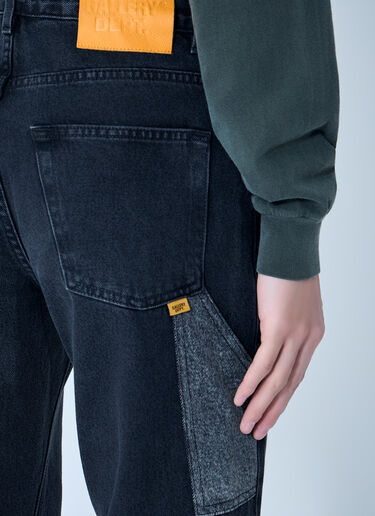 Gallery dept. Twisted Wide Leg Jeans Black gdp0162069