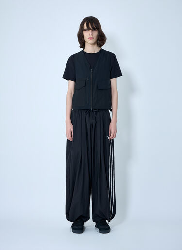 Y-3 Raw Edge Wide Pants Black yyy0364016