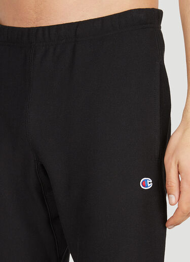 Champion Logo Embroidery Shorts Black cha0152014