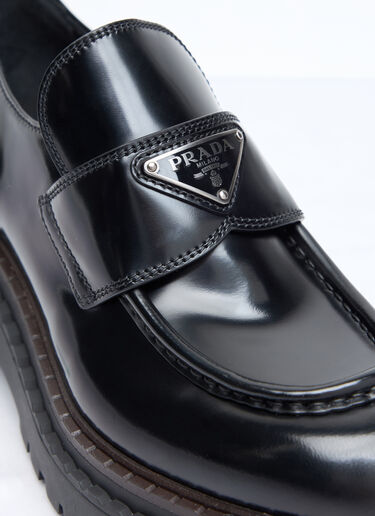 Prada 초콜릿 로퍼 블랙 pra0258030