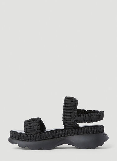 Moncler Belay Woven Sandals Black mon0252049