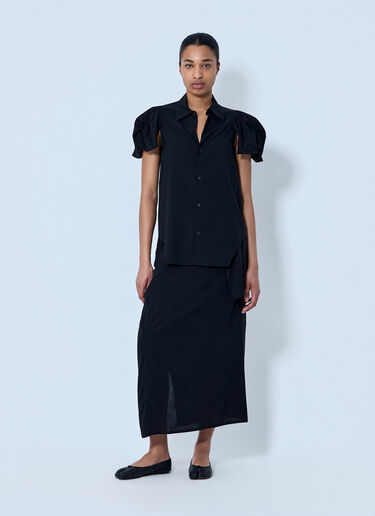LIMI Feu B Twisted Skirt Black lmf0264006