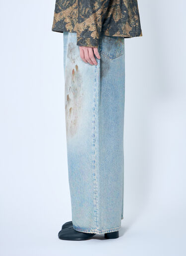 Acne Studios 2023 Super Baggy Fit Jeans Blue acn0359003