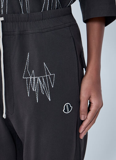 Moncler x Rick Owens Elasticated Waist Drawstring Pants Grey mcs0363020