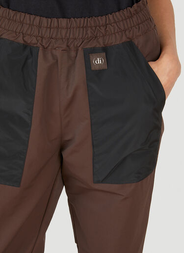 (Di)vision 스플릿 패널 [트랙] 팬츠 브라운 div0348028