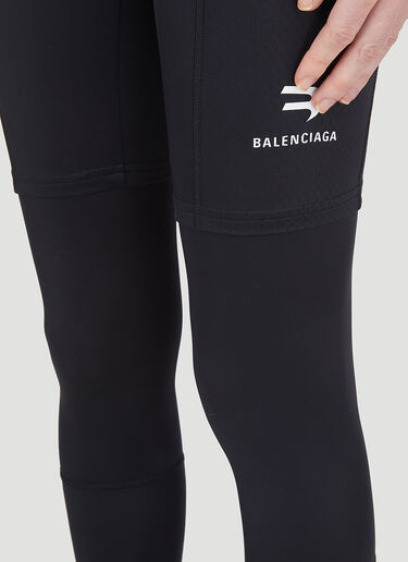 Balenciaga Tromp L’oeil Leggings Black bal0245133