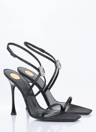 Harlow Sandals Saint Laurent Harlow Sandals Black sla0258001