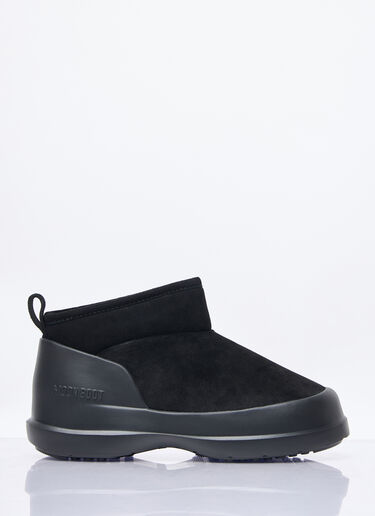 Moon Boot Luna Low Suede Boots Black mnb0258003
