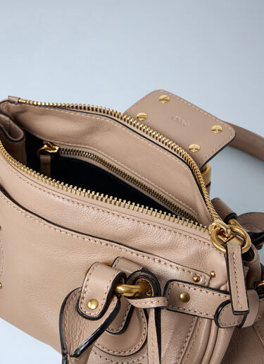 Chloé Small Paddington Chain Shoulder Bag Pink chl0263080