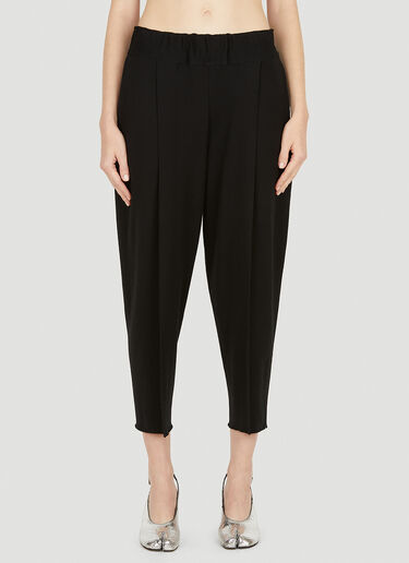 Issey Miyake Tapered Pants Black ism0251008