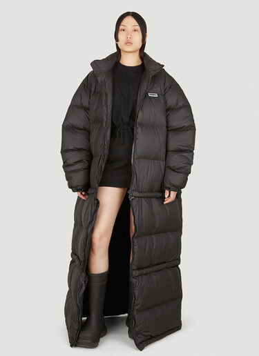 VETEMENTS 푸시업 미니 스커트 블랙 vet0250017