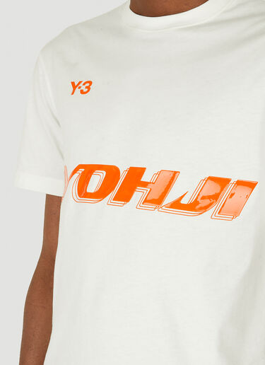 Y-3 Logo T-Shirt White yyy0349007