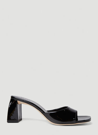 BY FAR Romy Heel Sandals Black byf0251028