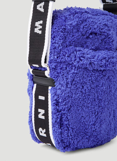 Marni 品牌肩带斜挎包 蓝色 mni0152018