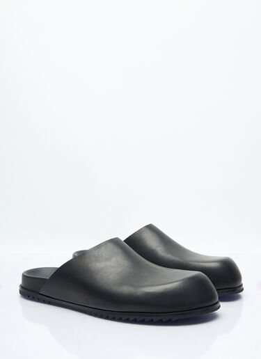 Rick Owens 가죽 뮬 블랙 ric0157027