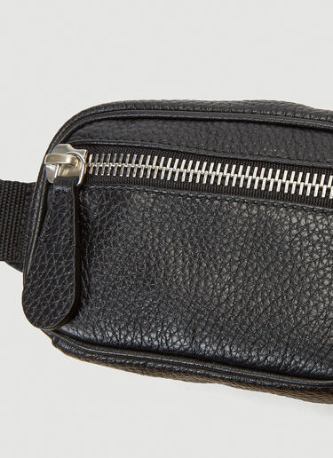 Maison Margiela Zipped Leather Belt Bag Black mla0139045
