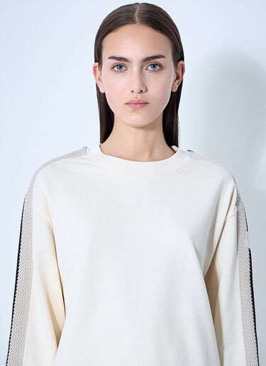 Moncler Logo Motif Sweatshirt Beige mon0260029